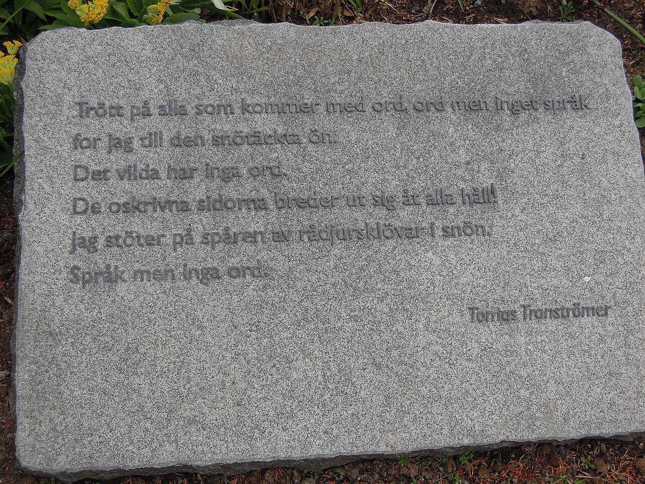 Tomas Tranströmer